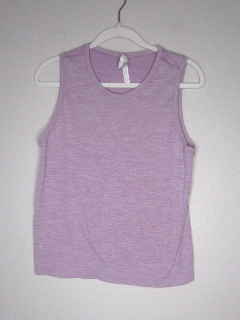 Athleta IN MOTION SEAMLESS Lavender HEATHER TANK - Size Medium